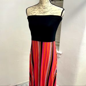 Felicity and Coco striped sleeveless maxi dress